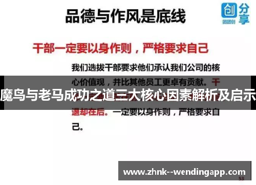 魔鸟与老马成功之道三大核心因素解析及启示